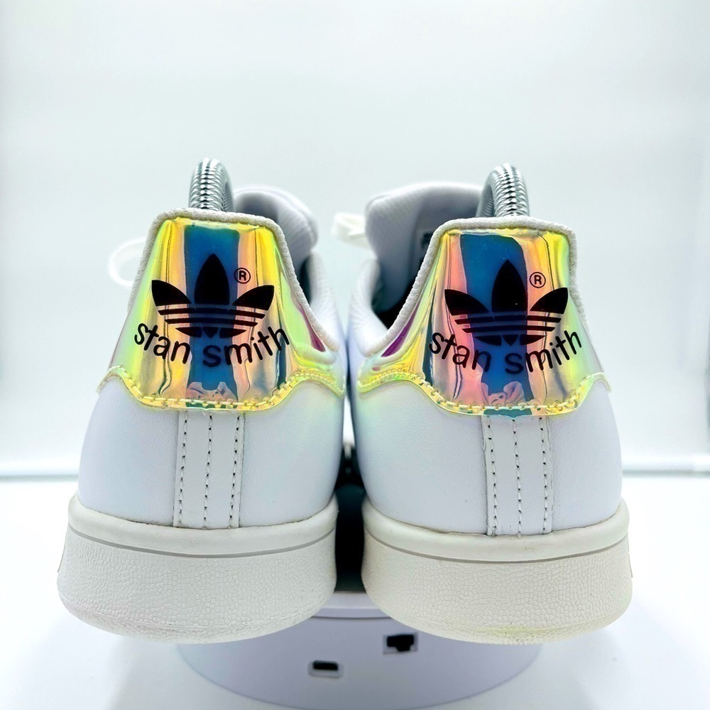 🆕adidas Stan Smith J 'Iridescent' (2016) AQ6272 Men's size 7 Brand New No Box - Picture 4 of 8
